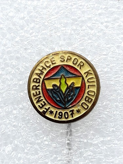 Odznaka Fenerbahce SK Stambuł stara (lakier)