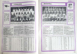 Skarb kibica ligi piłkarskie NRD sezon 1987/88 (Deutsches Sportecho i Fuwo, Niemcy)
