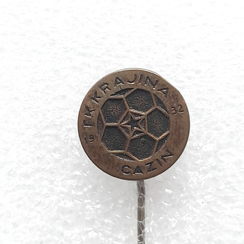 Odznaka FK Krajina Cazin (Bośnia, brązowa)