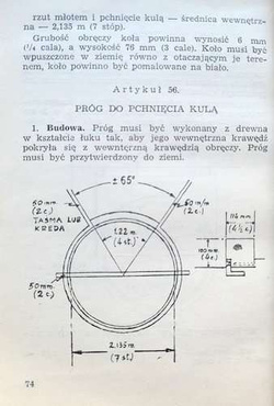 Przepisy zawodów w lekkiej atletyce (1959)