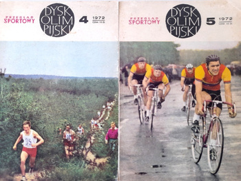 Miesięcznik Dysk Olimpijski nr 4 i 5/1972