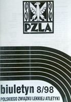 Biuletyn Polskiego Związku Lekkiej Atletyki 8/1998