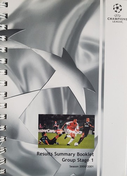 Podsumowanie pierwszego etapu fazy grupowej LM 2000/2001 (UEFA)