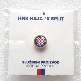 Odznaka Hajduk Split herb, mała (produkt oficjalny)