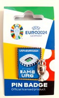 Odznaka miasto-gospodarz Hamburg UEFA Euro 2024 Niemcy (produkt oficjalny)