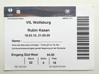 Bilet VfL Wolfsburg - Rubin Kazań Liga Europy (18.3.2010)