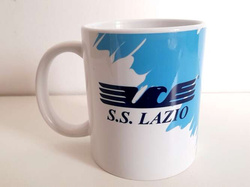 Kubek Lazio Rzym herby i nazwa (produkt oficjalny)