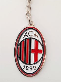 Brelok AC Milan herb metalowy (produkt oficjalny)