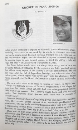 Wisden Almanach Krykieta 2007 (Wielka Brytania)