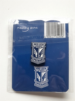 Odznaka KKS Lech Poznań lakierowana (produkt oficjalny)