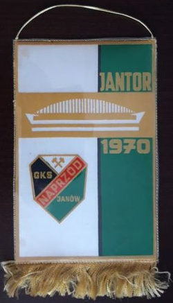 Proporczyk GKS Naprzód Janów hokej na lodzie