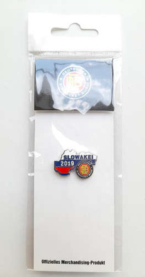 Odznaka Mistrzostwa Świata w hokeju na lodzie Słowacja 2019. Reprezentacja Niemiec (produkt oficjalny)