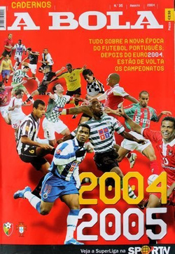 Skarb Kibica ligi portugalskie 2004-2005 (A Bola)