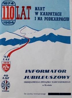 110 lat Nart w Karpatach i na Podkarpaciu 1874-1984