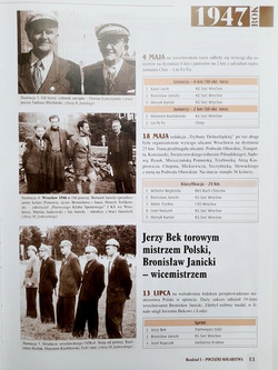 Kolarstwo dolnośląskie 1945-1975. Kronika ilustrowana