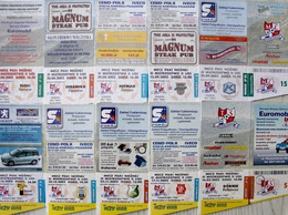 11 biletów Podbeskidzie Bielsko-Biała II liga 2002-2003