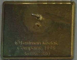 Odznaka maratończyk Dorando Pietri na Igrzyskach Olimpijskich 1908 Londyn Firma Kodak 