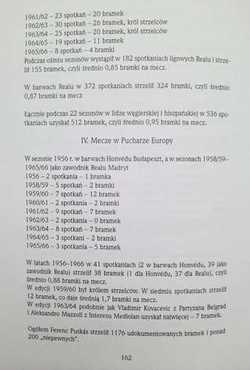 Ferenc Puskas. Legenda Futbolu