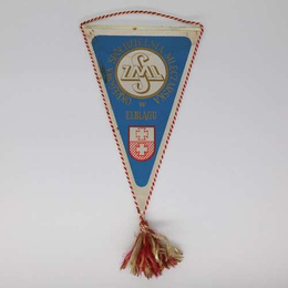 Proporczyk Mlexer Elbląg duży (PRL)