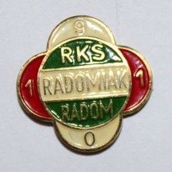  Odznaka RKS Radomiak Radom (PRL, lakier)