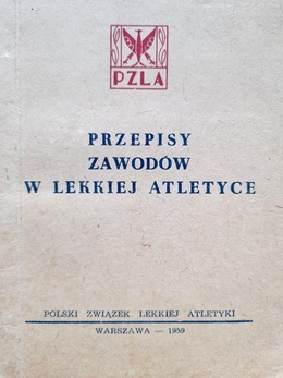 Przepisy zawodów w lekkiej atletyce (1959)