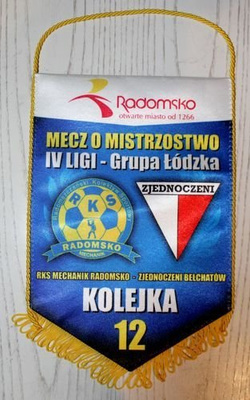 Proporczyk RKS Mechanik Radomsko - Zjednoczeni Bełchatów IV liga (03.10.2015)