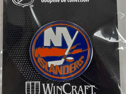 Odznaka New York Islanders hokeja na lodzie NHL (produkt oficjalny)