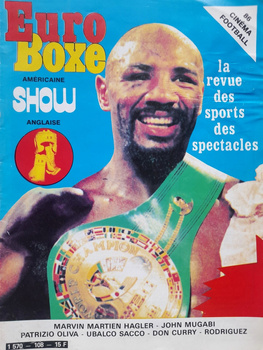 Magazyn Euro Boxe (Francja) nr 108/1986