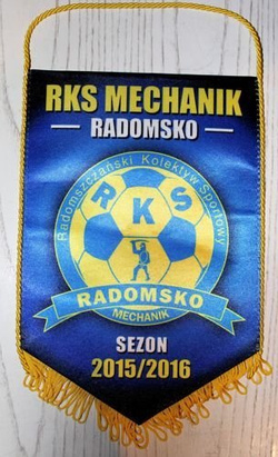 Proporczyk RKS Mechanik Radomsko - Zjednoczeni Bełchatów IV liga (03.10.2015)
