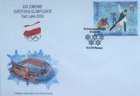 Koperta FDC ze stemplem XIX Zimowe Igrzyska Olimpijskie Salt Lake City 2002