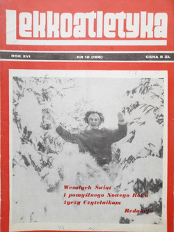 Miesięcznik Lekkoatletyka 1971 (8 numerów)