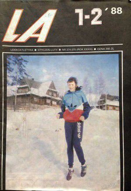 Miesięcznik Lekkoatletyka Rocznik 1988 (11 numerów, brak nr 9)