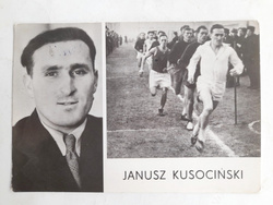 Pocztówka Janusz Kusociński - lekkoatletyka (Klub Kolekcjonera)