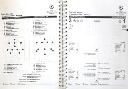 Oficjalny Informator Liga Mistrzów UEFA sezon 1995-96 faza grupowa