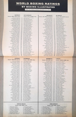 Magazyn Boxing Illustrated Wrestling News - rok 1964 (8 numerów)