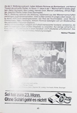 90 lat BFC Preussen Berlin 1894-1984