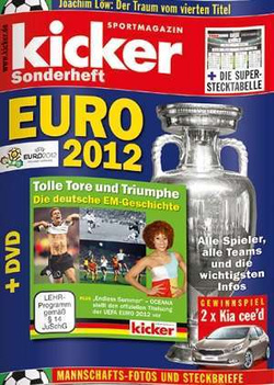 Skarb Kibica Euro 2012 (kicker - Niemcy) z płytą DVD