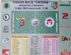 Program MKS Odra Wodzisław Śląski - Amica Wronki I liga (15.05.1999)