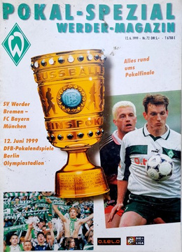 Magazyn Werder Brema. Wydanie specjalne - Puchar Niemiec (12.6.1999)