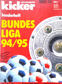 Skarb Kibica 1. i 2. Bundesliga sezon 1994-1995 (magazyn Kicker)