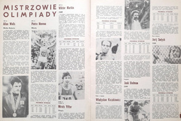 Miesięcznik Lekkoatletyka 1980 (8 numerów)
