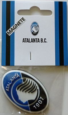 Magnes Atalanta Bergamo herb gumowy (produkt oficjalny)