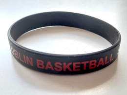 Opaska na rękę Start Lublin Basketball, czarna (produkt oficjalny)