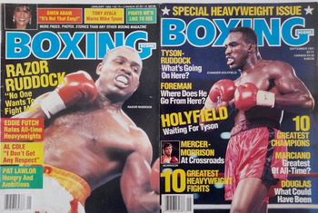 Magazyn Boxing Scene 1991-1992 (2 numery)