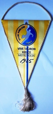 Proporczyk VIVE Tauron Kielce piłka ręczna mężczyzn