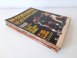 Magazyn Boxing Illustrated Wrestling News - rok 1963 (9 numerów)