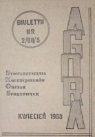 "Agora" - Biuletyn Stowarzyszenia Kolekcjonerów Odznak Sportowych nr 2(5)/1988