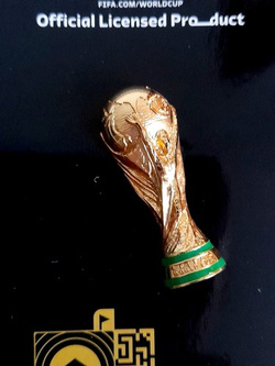 Magnes Mistrzostwa Świata Katar 2022 trofeum (produkt oficjalny) 4,5 cm
