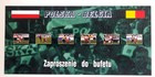 Bilet zaproszenie VIP do bufetu, mecz towarzyski Polska - Belgia (21.8.2002, Szczecin)