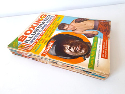 Magazyn Boxing Illustrated Wrestling News - rok 1964 (8 numerów)